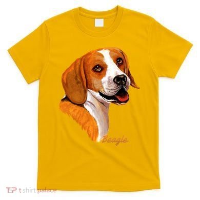 Beagle Dog Signature Portrait T-Shirt