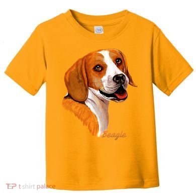 Beagle Dog Signature Portrait Toddler T-Shirt