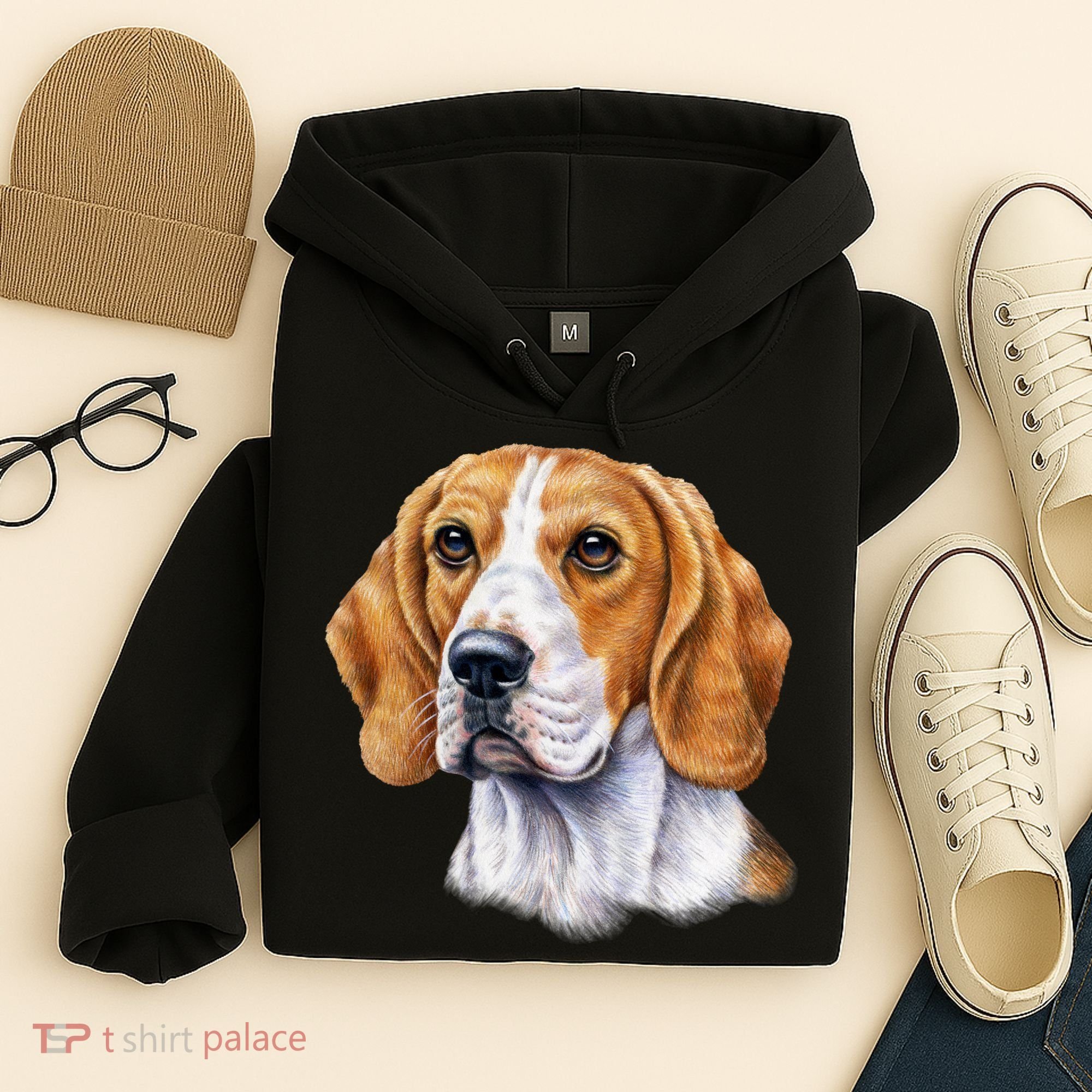 Beagle Face Hoodie