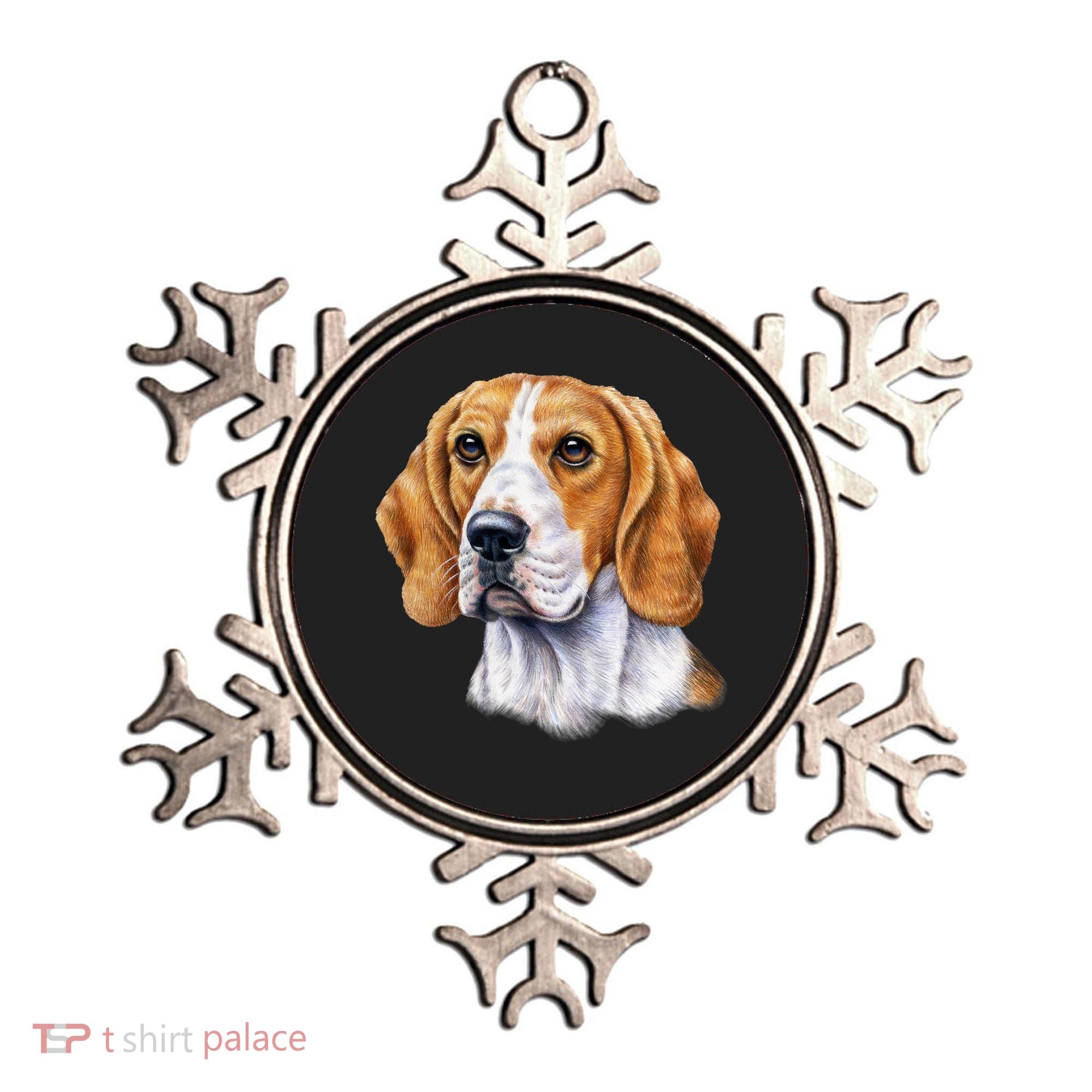 Beagle Face Ornament