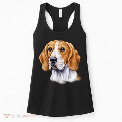 Beagle Face Women's Tank Top