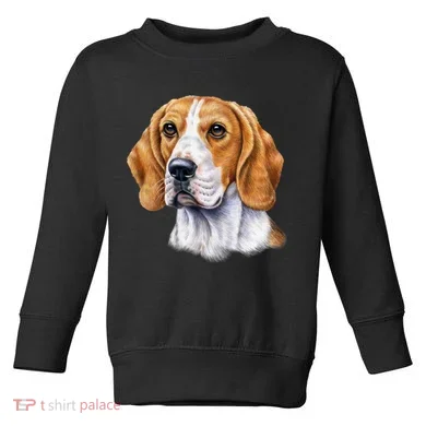 Beagle Face Toddler Sweatshirt