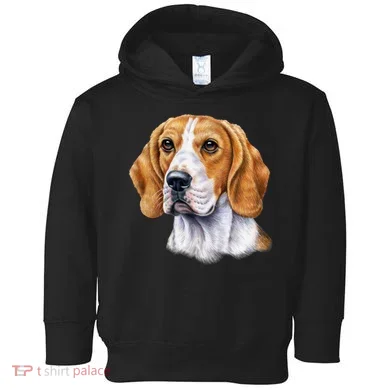 Beagle Face Toddler Hoodie
