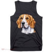 Beagle Face Tank Top thumb 0