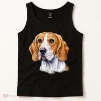 Beagle Face Tank Top thumb 2