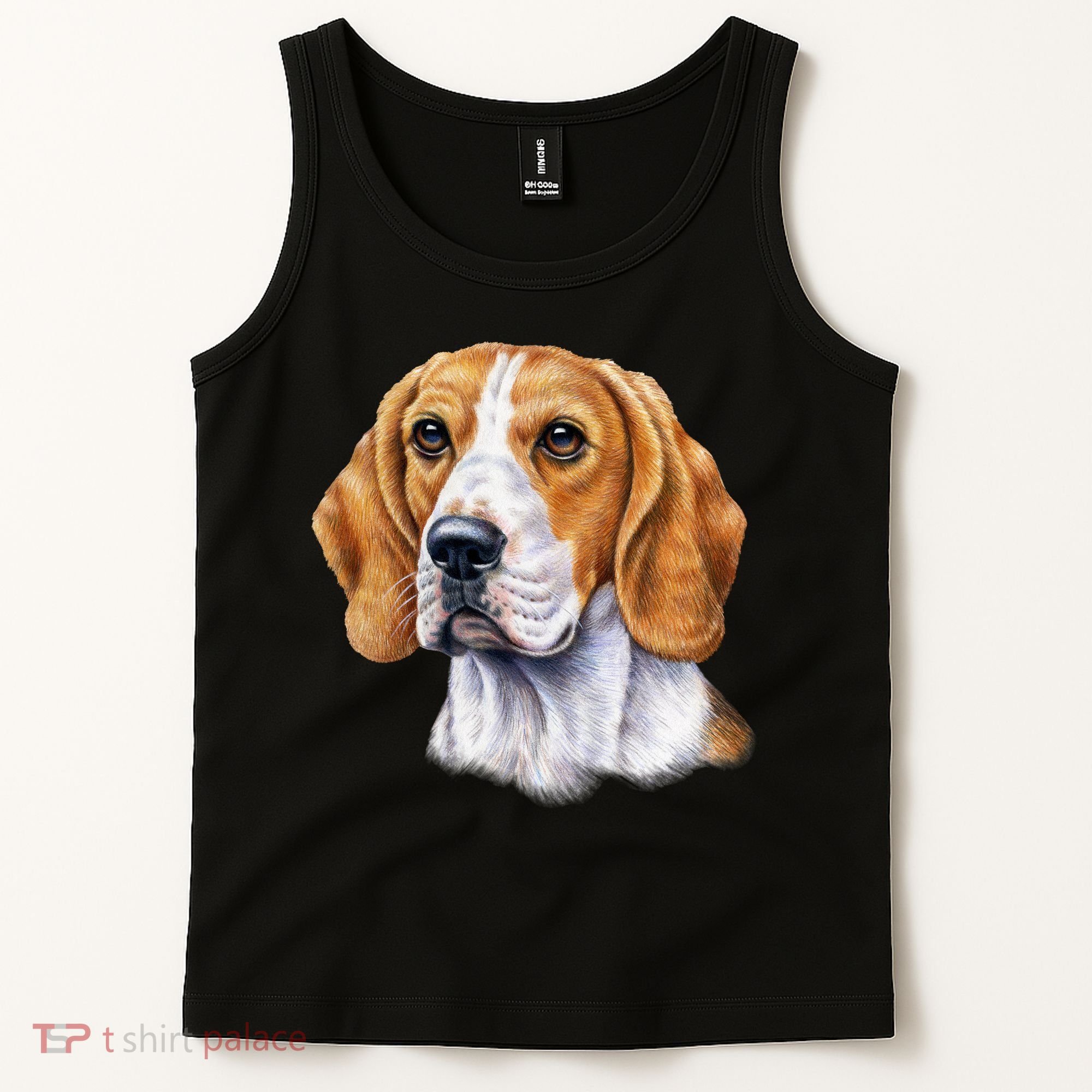 Beagle Face Tank Top