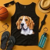 Beagle Face Tank Top thumb 4