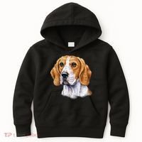 Beagle Face Kids Hoodie thumb 0