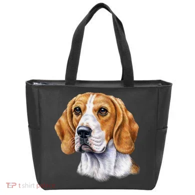 Beagle Face Tote Bag
