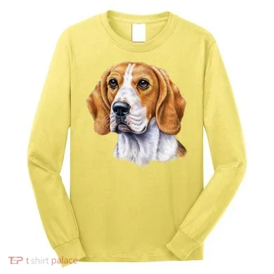 Beagle Face Long Sleeve Shirt