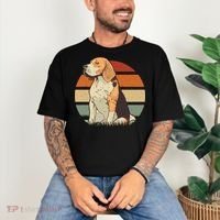 Beagle Retro Sunset Comfort Colors T-Shirt thumb 3