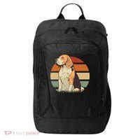 Beagle Retro Sunset City Backpack thumb 0