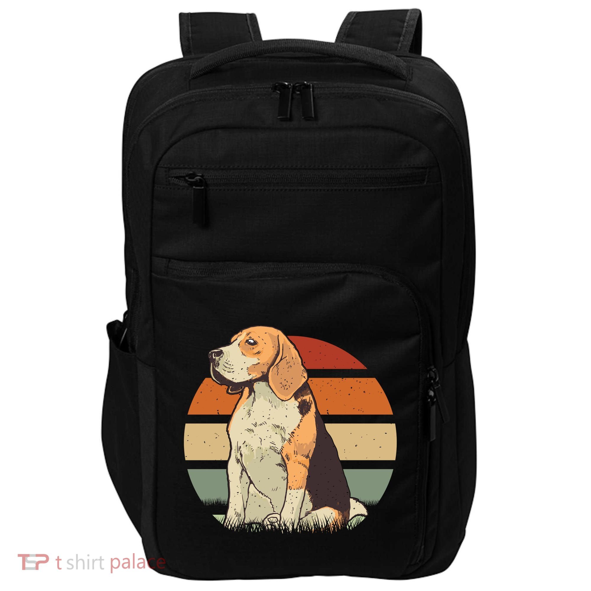 Beagle Retro Sunset Impact Tech Backpack