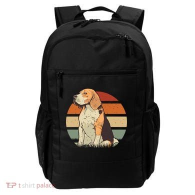 Beagle Retro Sunset Backpack