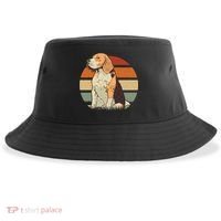 Beagle Retro Sunset Sustainable Bucket Hat thumb 0