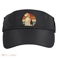 Beagle Retro Sunset Adult Drive Performance Visor thumb 0