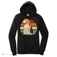 Beagle Retro Sunset Women's Hoodie thumb 0