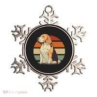 Beagle Retro Sunset Ornament thumb 0