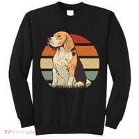 Beagle Retro Sunset Tall Sweatshirt thumb 0