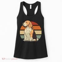 Beagle Retro Sunset Women's Tank Top thumb 0