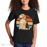 Beagle Retro Sunset Kids T-Shirt thumb 2