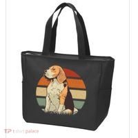 Beagle Retro Sunset Tote Bag thumb 3