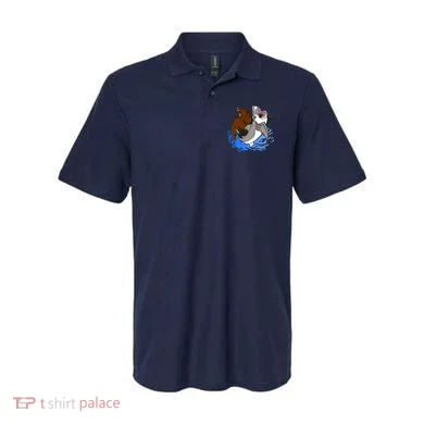 Bear Attacking Shark Polo