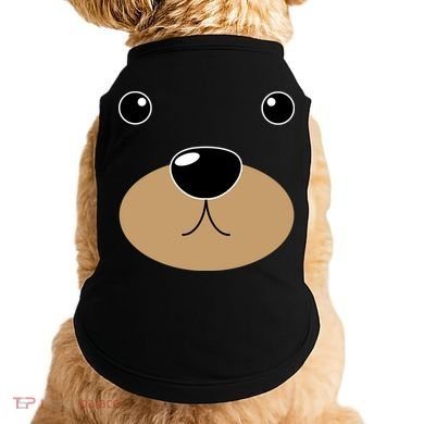 Bear Costume Face Doggie Tank