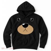 Bear Costume Face Hoodie thumb 0