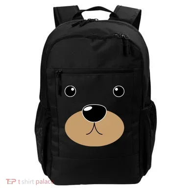 Bear Costume Face Backpack