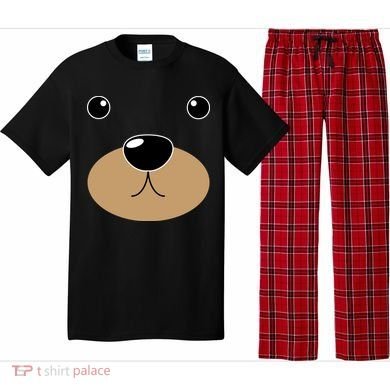 Bear Costume Face Pajama Set