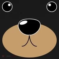 Bear Costume Face Women's Hoodie thumb 2