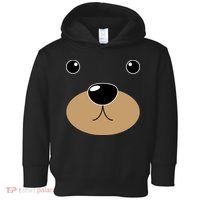 Bear Costume Face Toddler Hoodie thumb 0