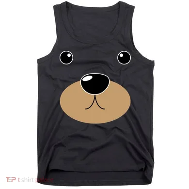 Bear Costume Face Tank Top