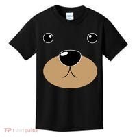 Bear Costume Face Kids T-Shirt thumb 0