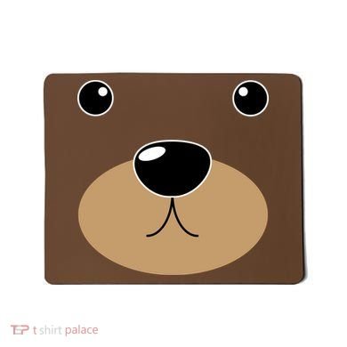 Bear Costume Face Mousepad