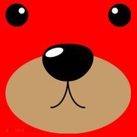 Bear Costume Face Santa Hat thumb 1