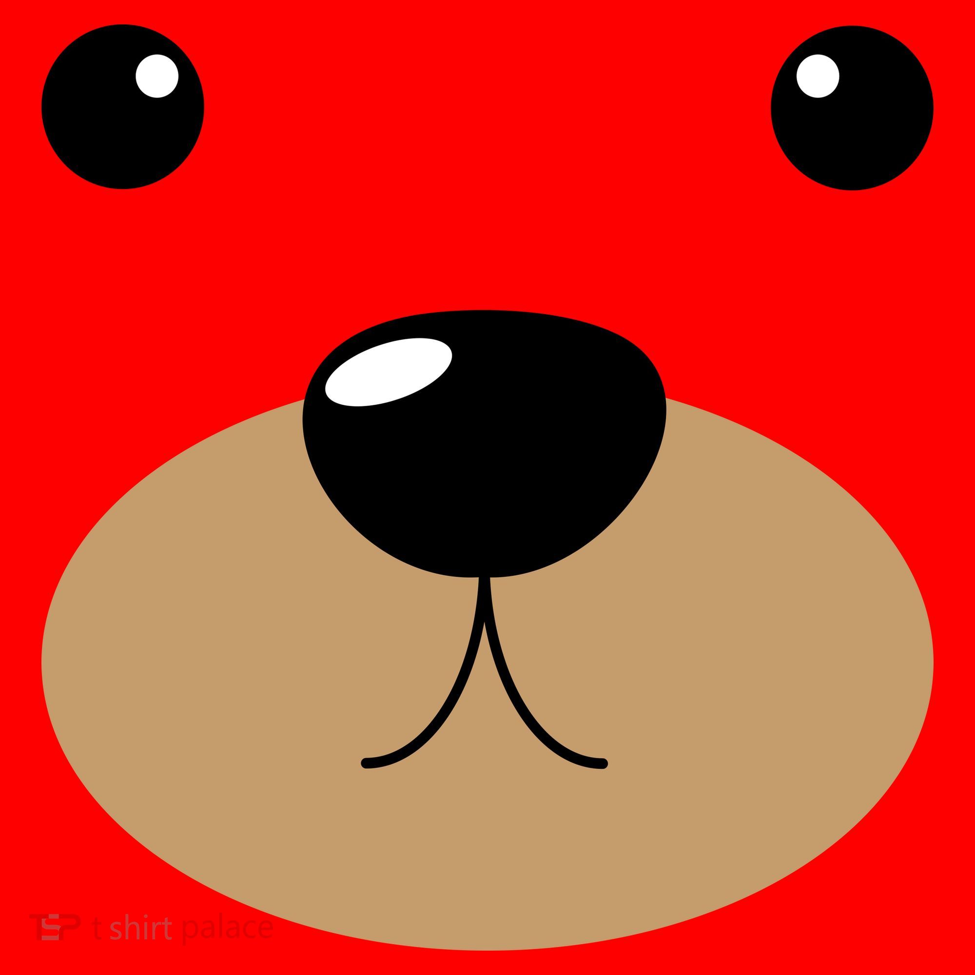 Bear Costume Face Santa Hat