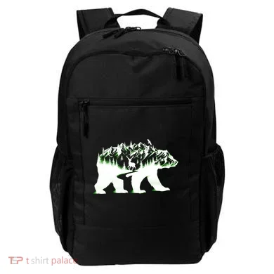 Bear Forest Deer Wilderness Mountains Backpack