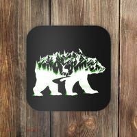 Bear Forest Deer Wilderness Mountains Coaster thumb 0