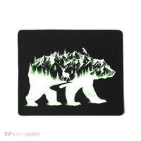 Bear Forest Deer Wilderness Mountains Mousepad thumb 0