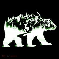 Bear Forest Deer Wilderness Mountains Mousepad thumb 1