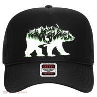 Bear Forest Deer Wilderness Mountains Hat thumb 0
