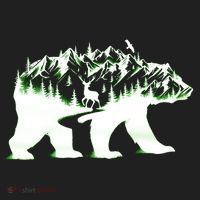 Bear Forest Deer Wilderness Mountains Hat thumb 2