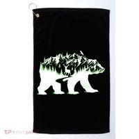 Bear Forest Deer Wilderness Mountains Golf Towel thumb 0