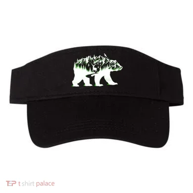 Bear Forest Deer Wilderness Mountains Visor