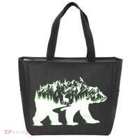 Bear Forest Deer Wilderness Mountains Tote Bag thumb 0