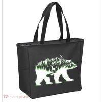Bear Forest Deer Wilderness Mountains Tote Bag thumb 2