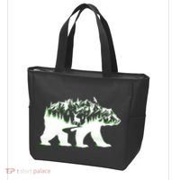 Bear Forest Deer Wilderness Mountains Tote Bag thumb 3