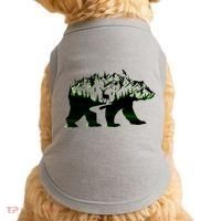 Bear Forest Deer Wilderness Mountains Doggie Tank thumb 0